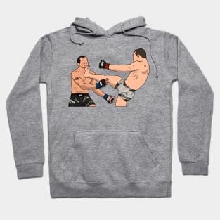 chandler kick tony Hoodie